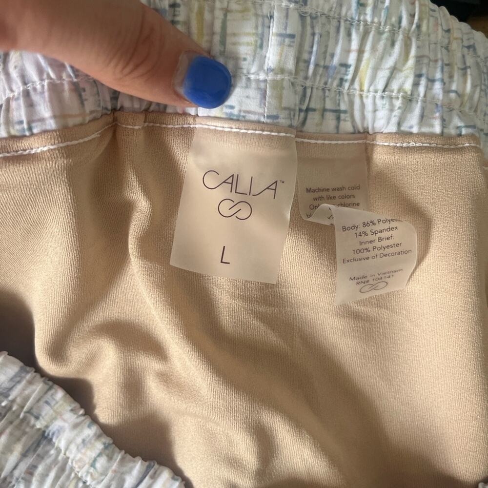 Calia Womens Mid Rise Infinity Short Size Large - Picture 10 of 12